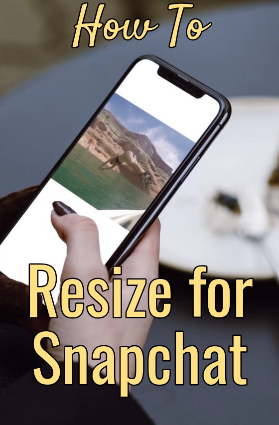 How to Resize for Snapchat - Make vertical - 9x16 - Story - video - image - social media tools free