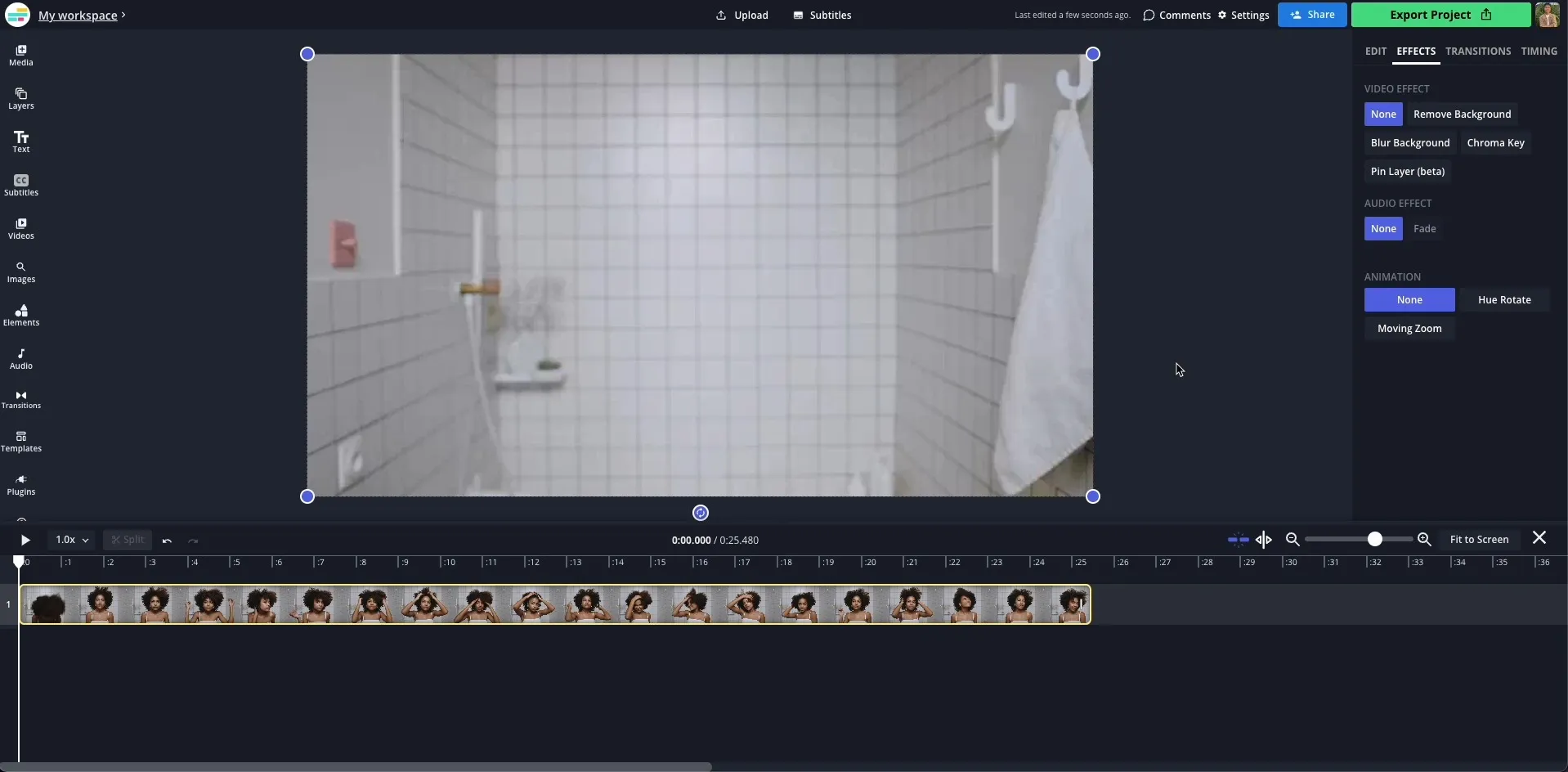 Remove Video Background — Video Background Remover — Kapwing