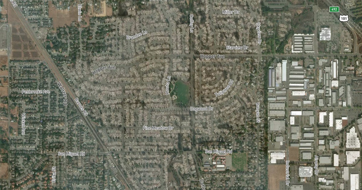 Sonoma County Fire Satellite Map — Kapwing